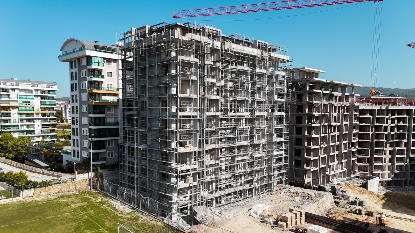 Proje sahasından görünüm