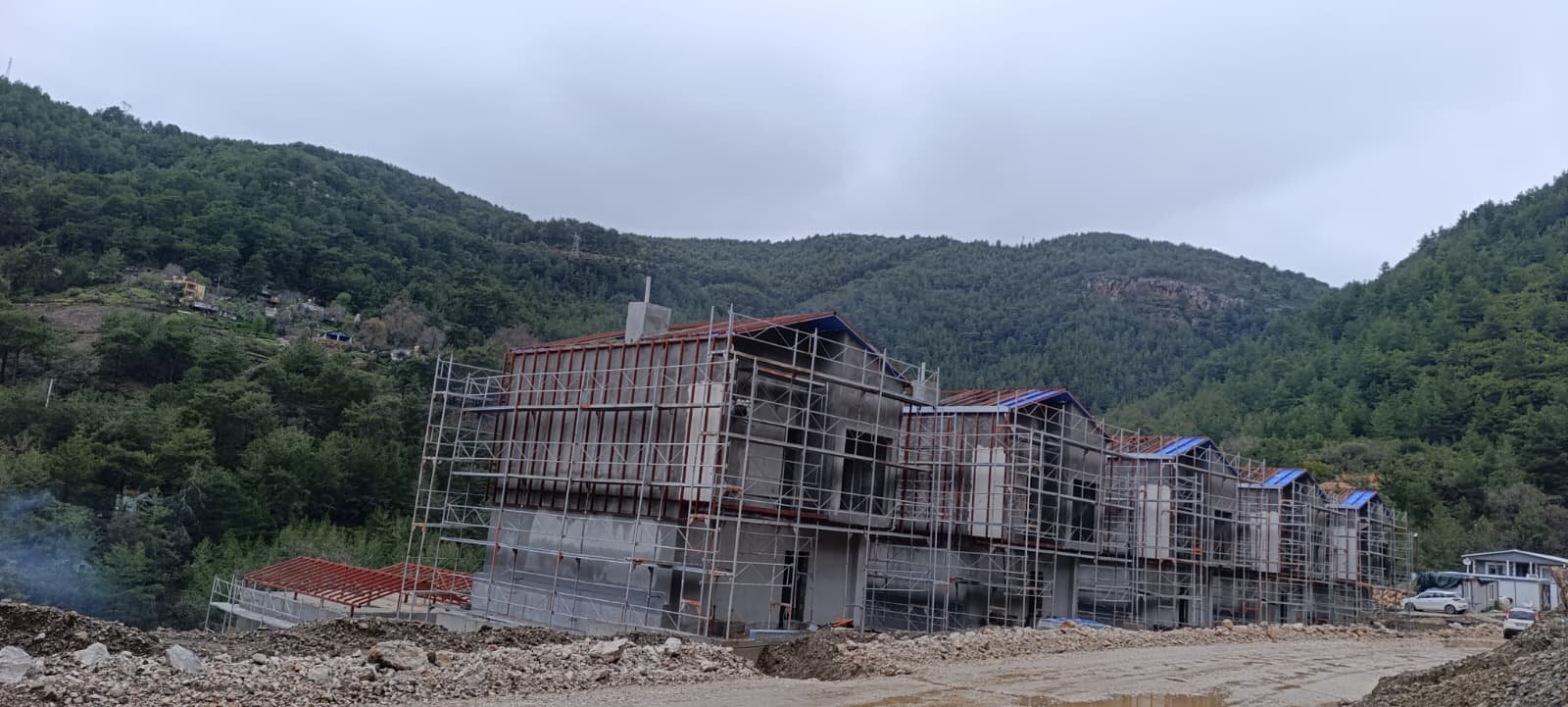 Proje sahasından görünüm