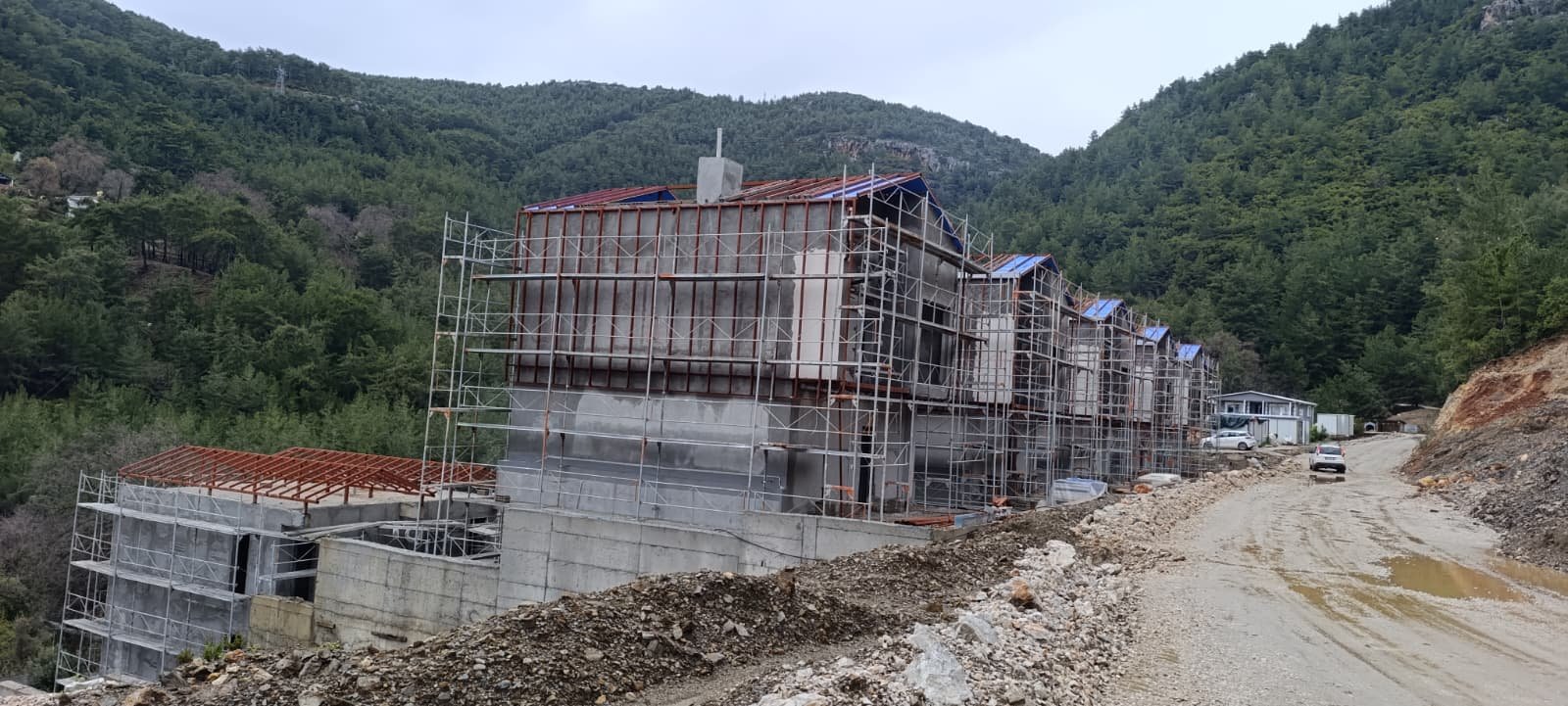 Proje sahasından görünüm